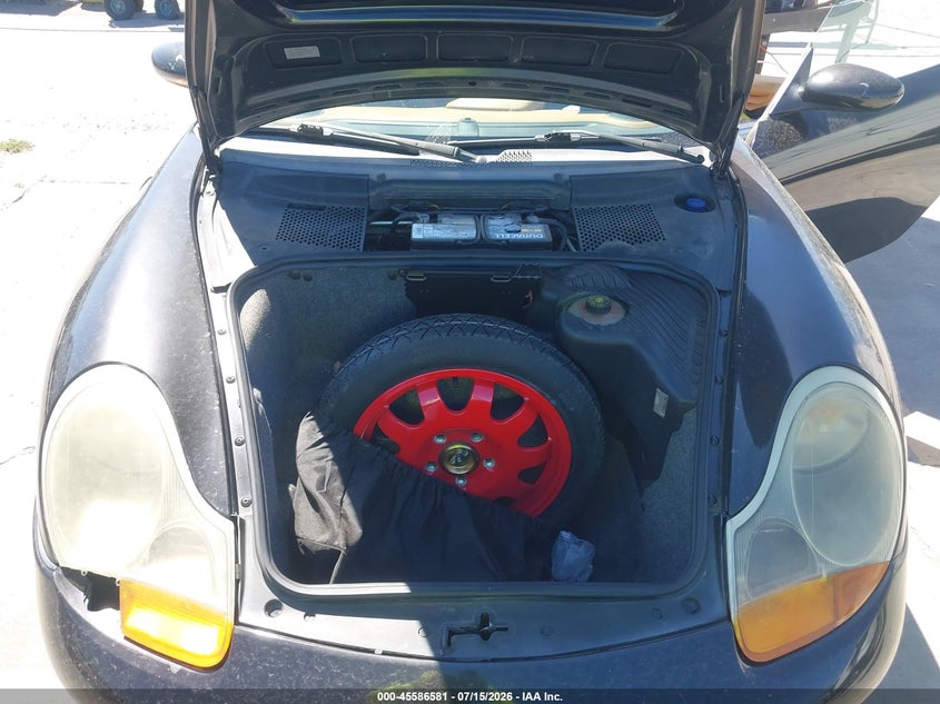 1998 Porsche Boxster VIN: WP0CA2988WU624452 Lot: 45586581