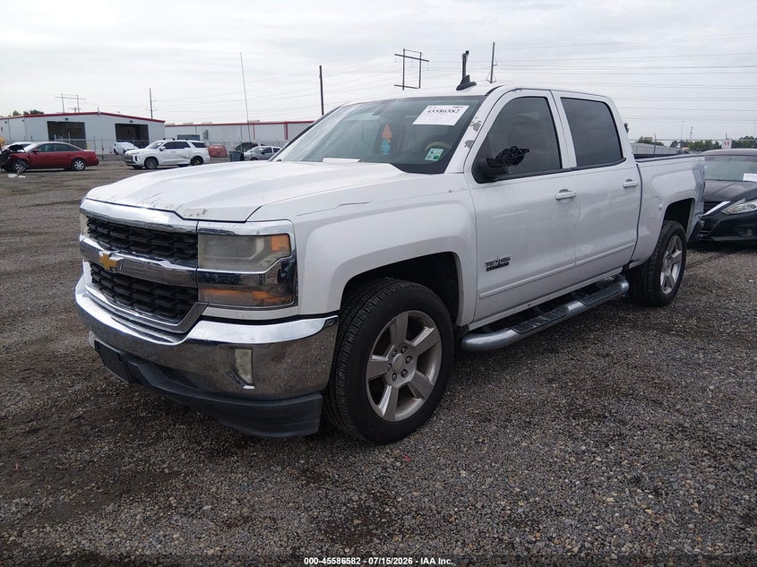 2016 Chevrolet Silverado, Удар ззаду, IAAI, VIN 3GCPCREC9GG171980 — фото 2