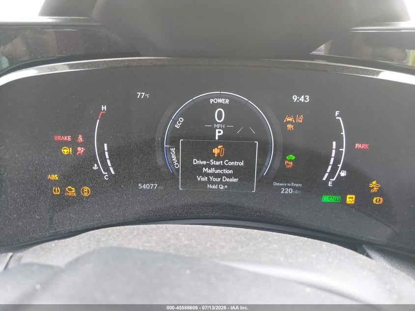 2023 Lexus Nx 350H Premium VIN: JTJGKCEZXP5007713 Lot: 45586606