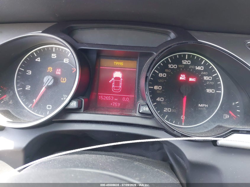 2009 Audi A5 3.2L VIN: WAUDK78T29A026638 Lot: 45586635