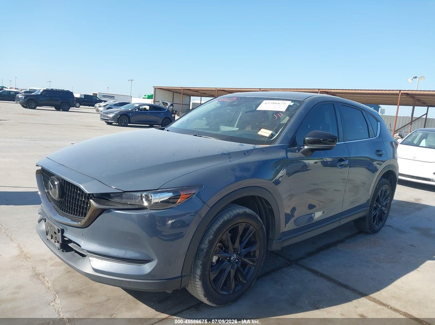 Vin: jm3kfacy5m0374423, lot: 46085028, mazda cx-5 carbon edition turbo 20212