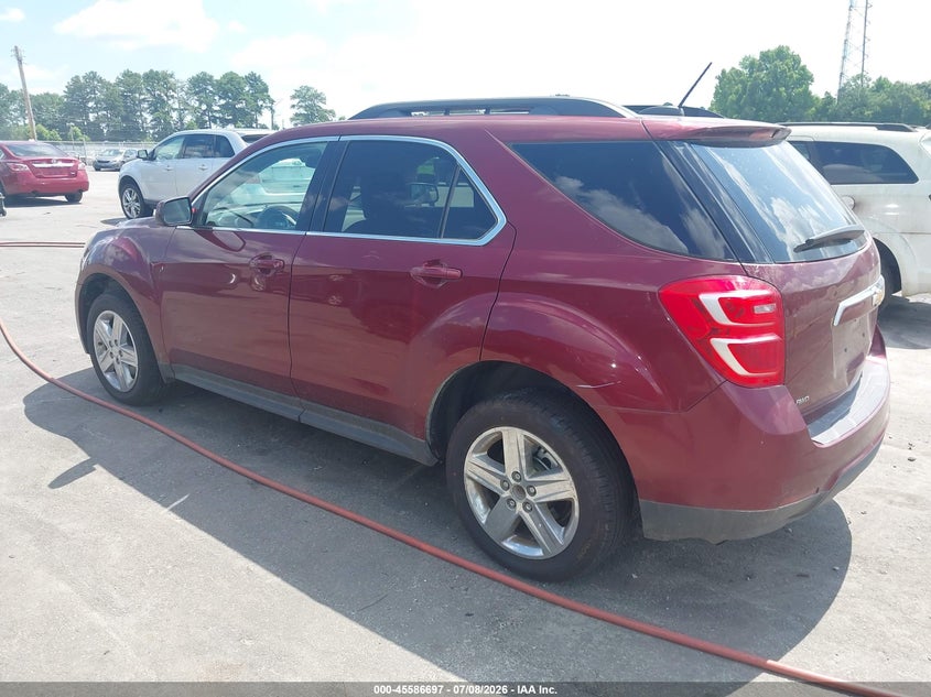 2016 Chevrolet Equinox Lt VIN: 2GNFLFEK7G6150761 Lot: 45586697