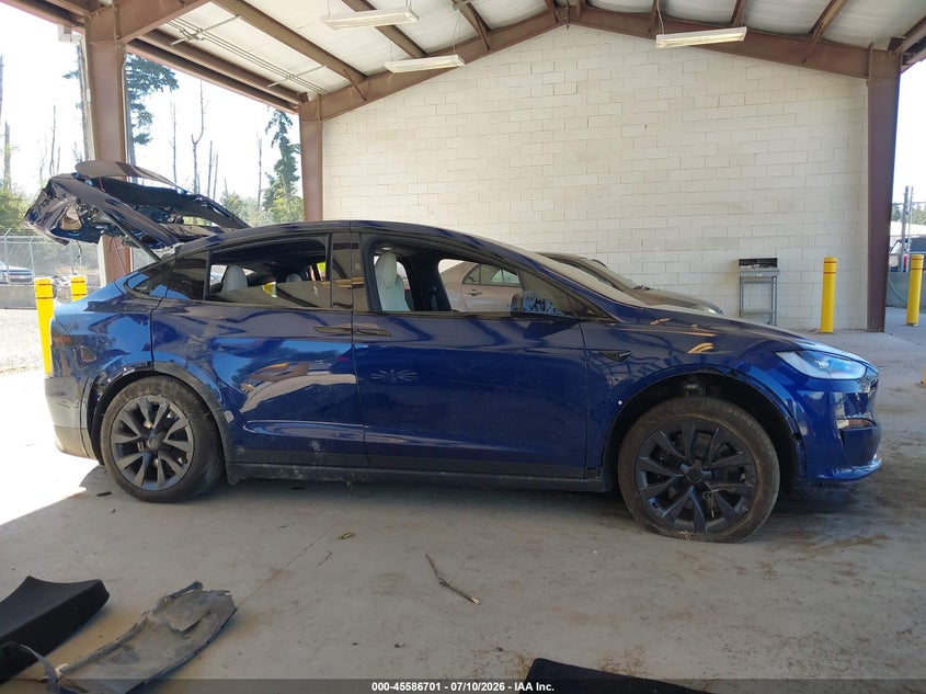 2025 Tesla Model X Long Range VIN: 7SAXCBE5XSF471179 Lot: 45586701