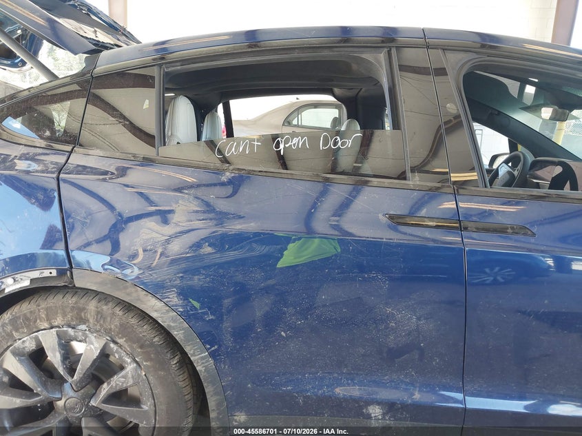 2025 Tesla Model X Long Range VIN: 7SAXCBE5XSF471179 Lot: 45586701