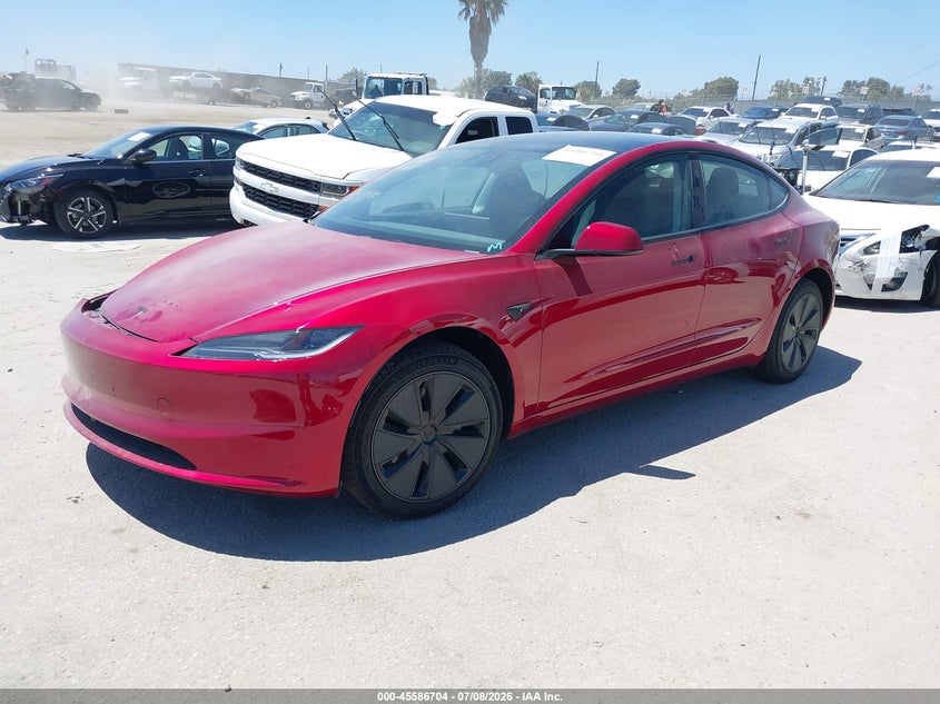 Vin: 5yj3e1ea2tf154608, lot: 46085057, tesla model 3 premium rear-wheel drive/rear-wheel drive 20262