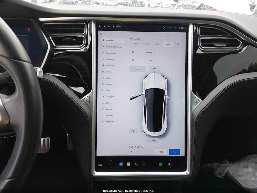 2017 Tesla Model S 60/75 VIN: 5YJSA1E1XHF233815 Lot: 45586749