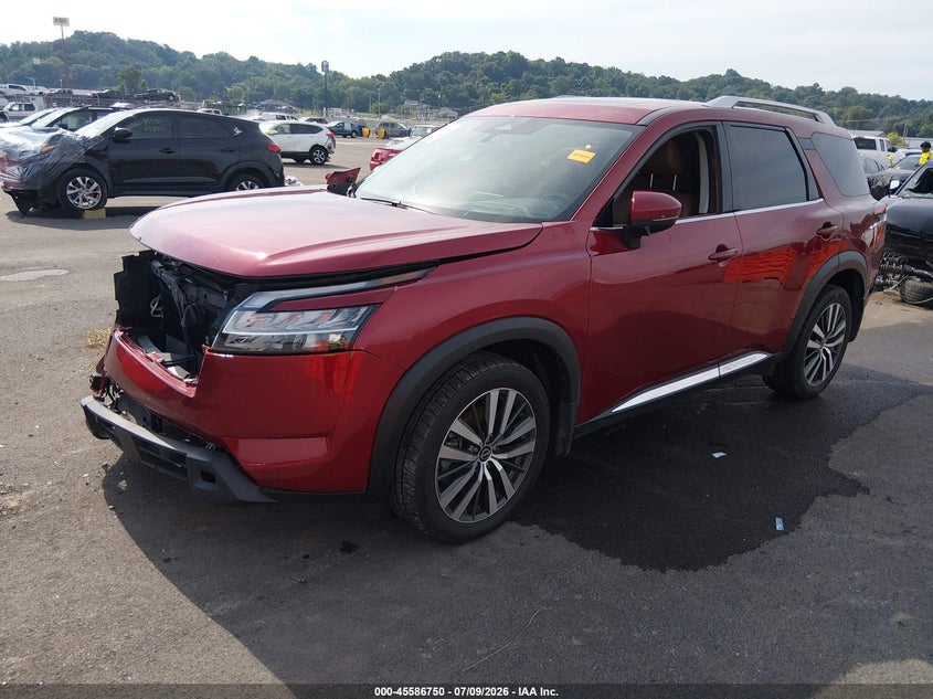 Vin: 5n1dr3dj7nc263471, lot: 46085103, nissan pathfinder platinum 4wd 20222