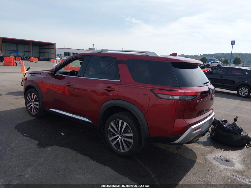 Vin: 5n1dr3dj7nc263471, lot: 46085103, nissan pathfinder platinum 4wd 20223