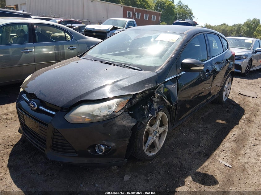 Vin: 1fahp3n29cl101590, lot: 46085112, ford focus titanium 20122