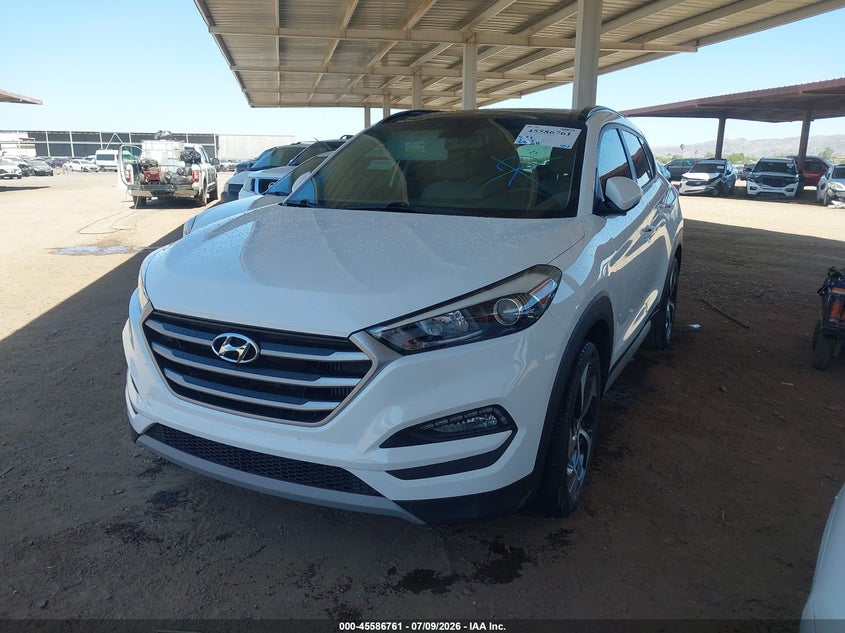 2018 Hyundai Tucson Value VIN: KM8J33A27JU703694 Lot: 45586761