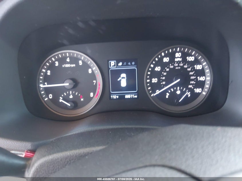 2018 Hyundai Tucson Value VIN: KM8J33A27JU703694 Lot: 45586761