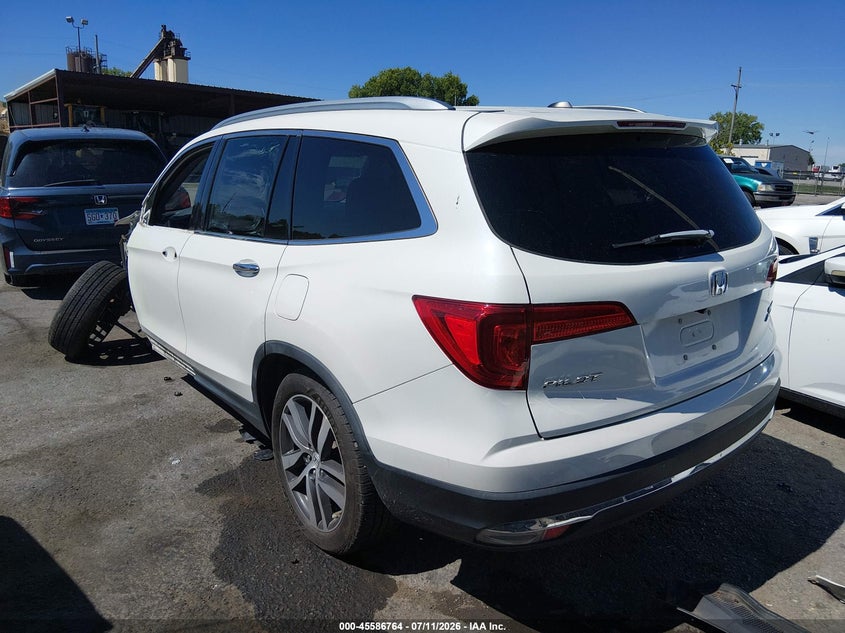Vin: 5fnyf6h93hb060598, lot: 46085117, honda pilot touring 20173