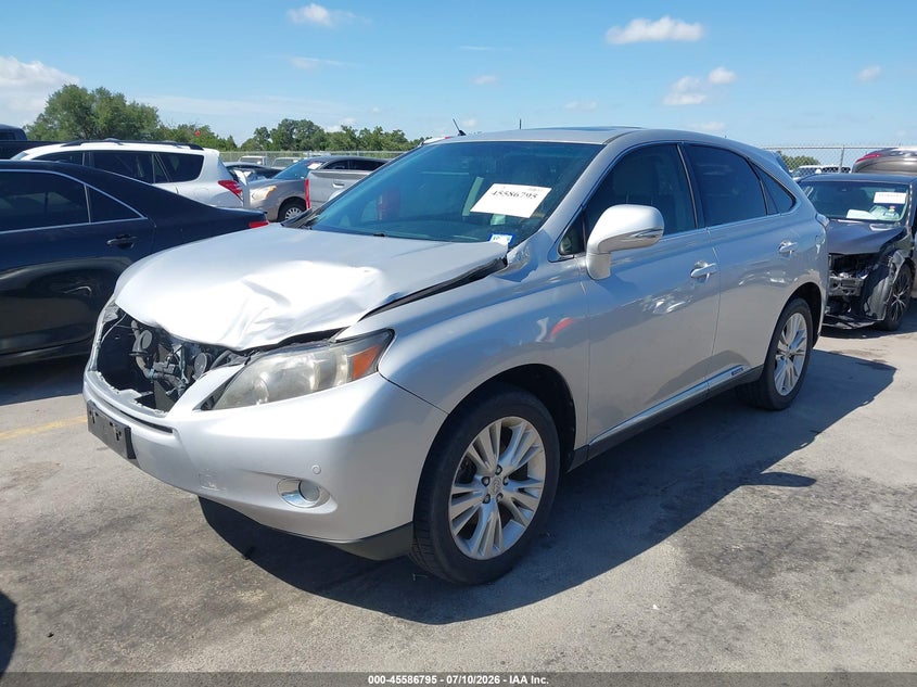 Vin: jtjzb1ba8a2000201, lot: 46085148, lexus rx 450h 20102