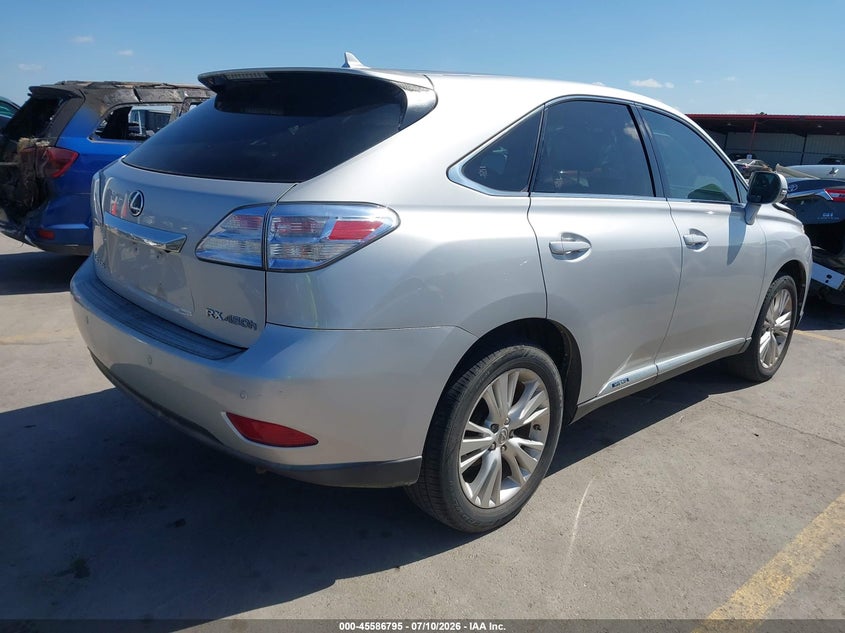 Vin: jtjzb1ba8a2000201, lot: 46085148, lexus rx 450h 20104