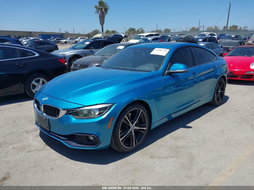 Vin: wba4j5c50jbm64878, lot: 46085152, bmw 440i gran coupe 20182