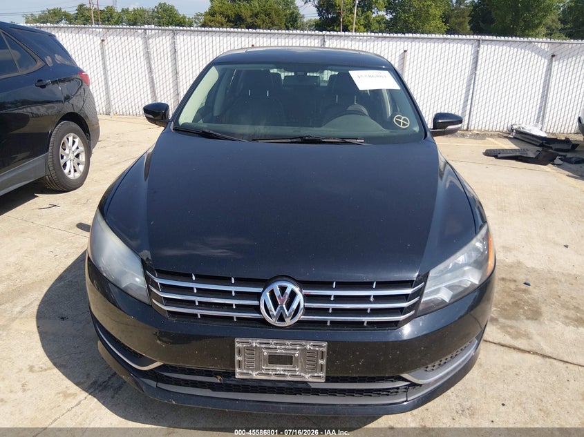 2013 Volkswagen Passat 2.0L Tdi Se VIN: 1VWBN7A37DC044560 Lot: 45586801