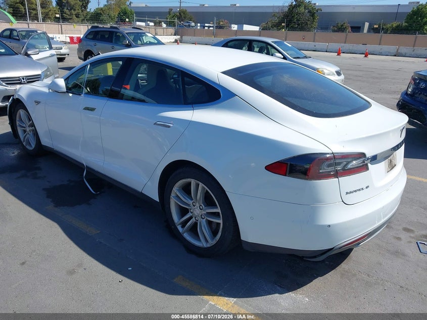 2014 TESLA MODEL S auction photo 3