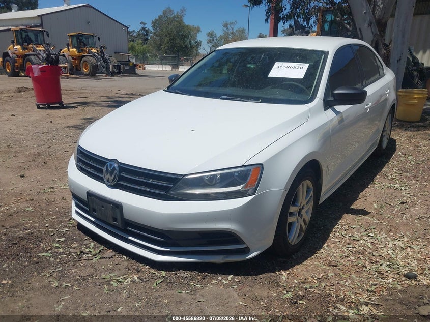 2015 Volkswagen Jetta 2.0l S 3VW2K7AJ6FM353736 photo 1