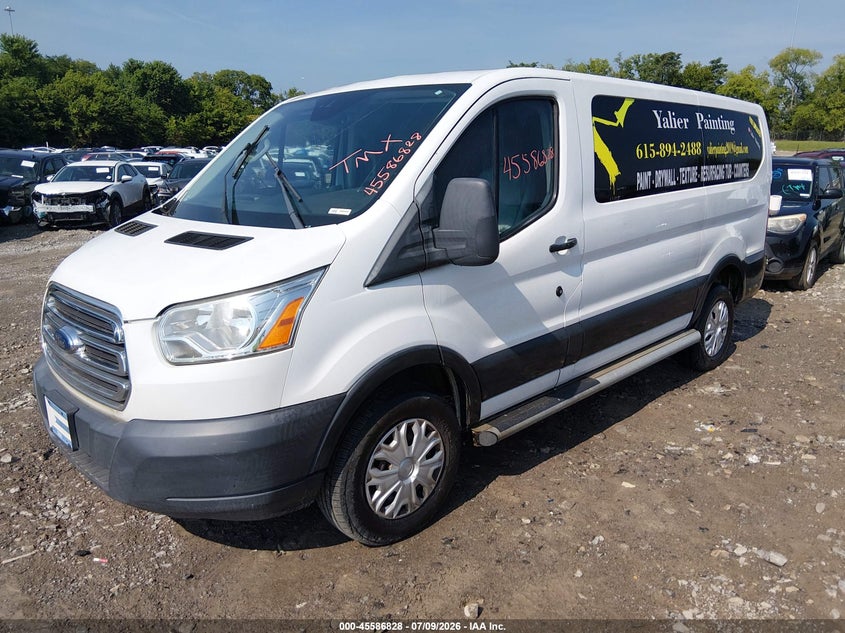 Vin: 1ftyr1zm0hkb39646, lot: 46085181, ford transit-250 20172