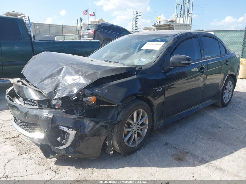 Vin: ja32u2fu8gu006097, lot: 46085202, mitsubishi lancer es 20162