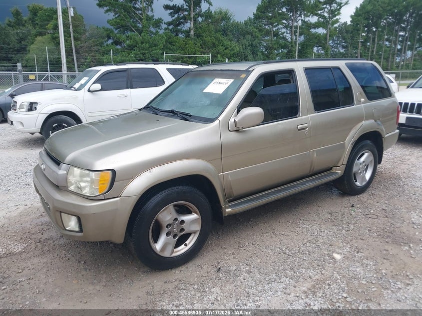 2002 Infiniti QX4, Обычный износ, IAAI, VIN JNRDR09YX2W255285 — фото 2