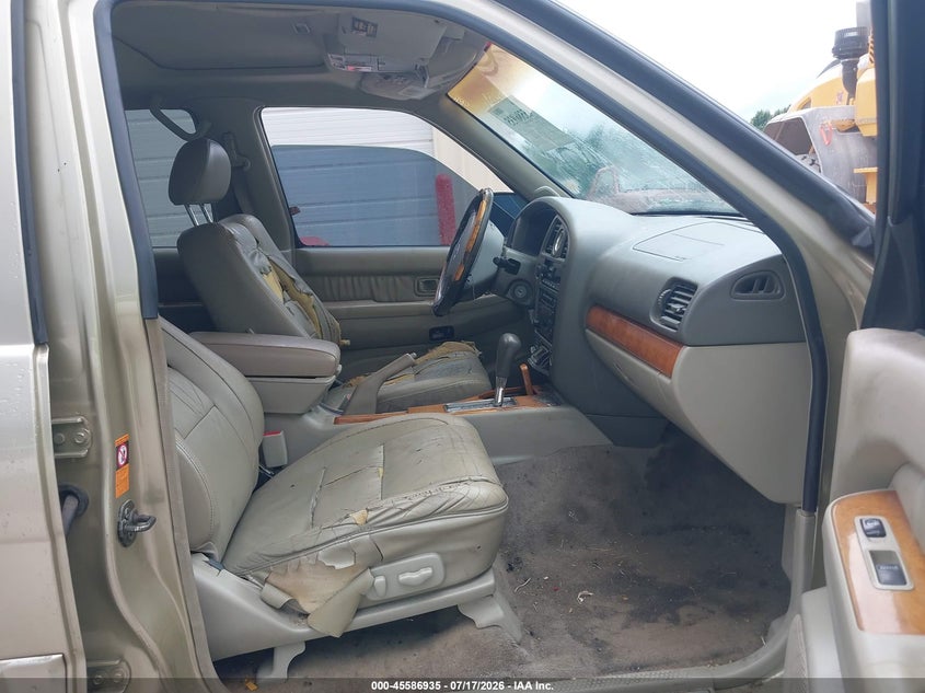 2002 INFINITI QX4 auction photo 5