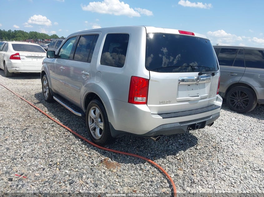 Vin: 5fnyf3h74db021803, lot: 46085321, honda pilot ex-l 20133