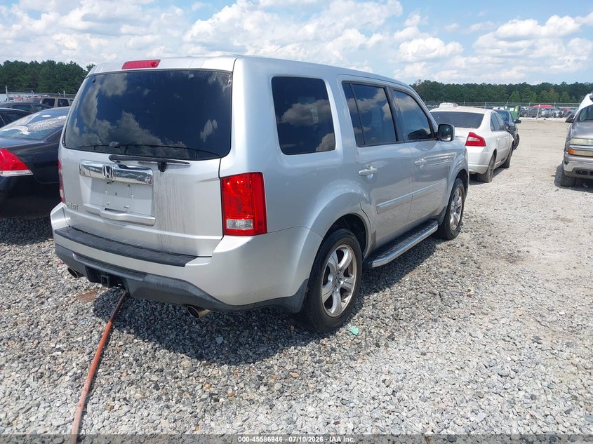 Vin: 5fnyf3h74db021803, lot: 46085321, honda pilot ex-l 20134