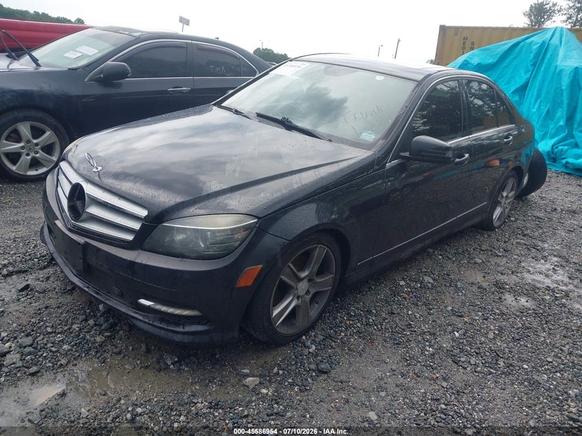 Vin: wddgf8bb8br169200, lot: 46085329, mercedes-benz c 300 sport 4matic 20112