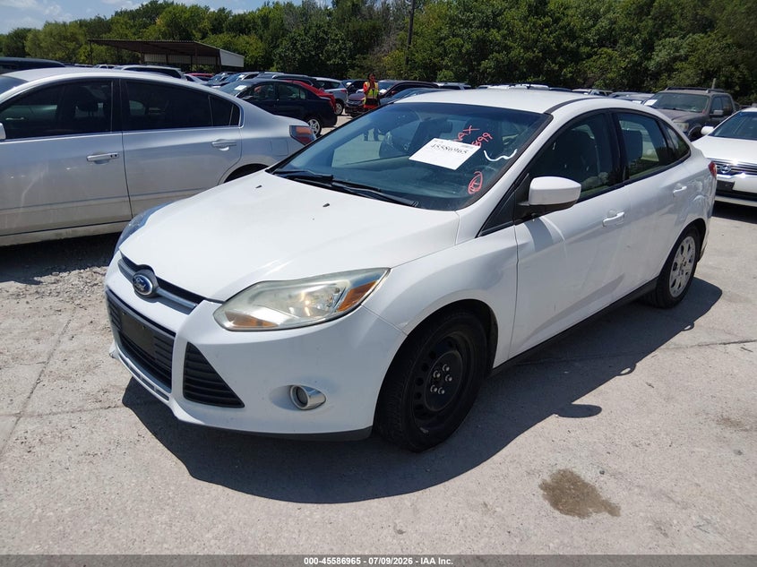 Vin: 1fahp3f22cl455899, lot: 46085340, ford focus se 20122