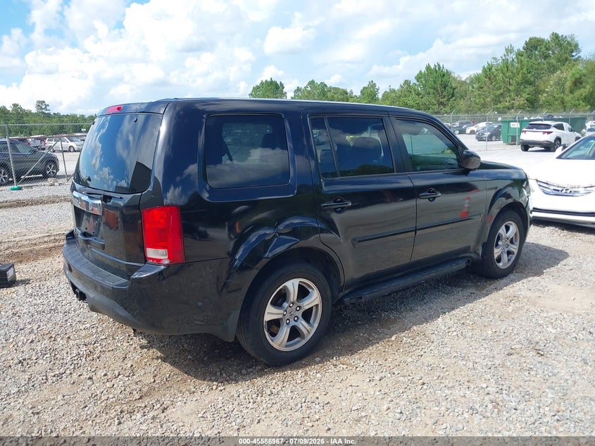 Vin: 5fnyf3h68cb021941, lot: 46085342, honda pilot ex-l 20124