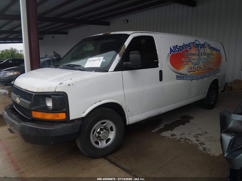 Vin: 1gcwggfa7b1132281, lot: 46085345, chevrolet express 2500 work van 20112