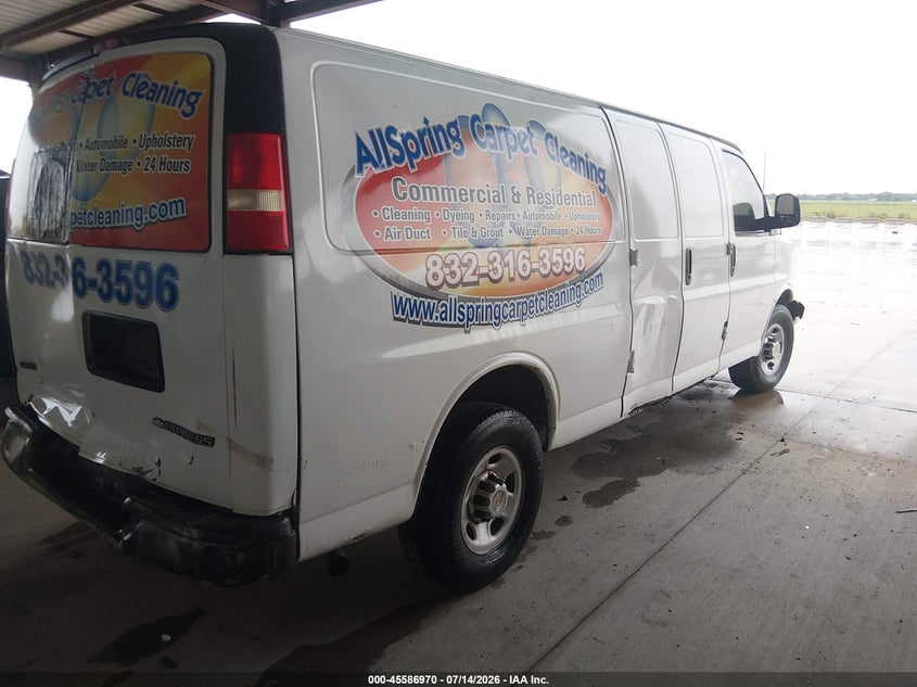 Vin: 1gcwggfa7b1132281, lot: 46085345, chevrolet express 2500 work van 20114