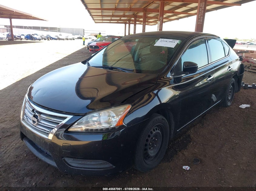 2014 Nissan Sentra Sv 3N1AB7AP9EL696227 photo 1