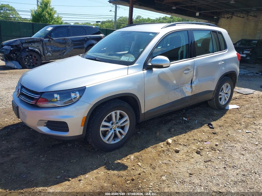 2016 Volkswagen Tiguan S WVGBV7AX3GW541240 photo 1