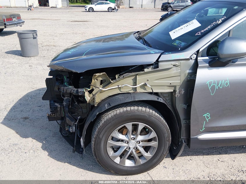 2020 Hyundai Santa Fe Se VIN: 5NMS23AD7LH168230 Lot: 45587055