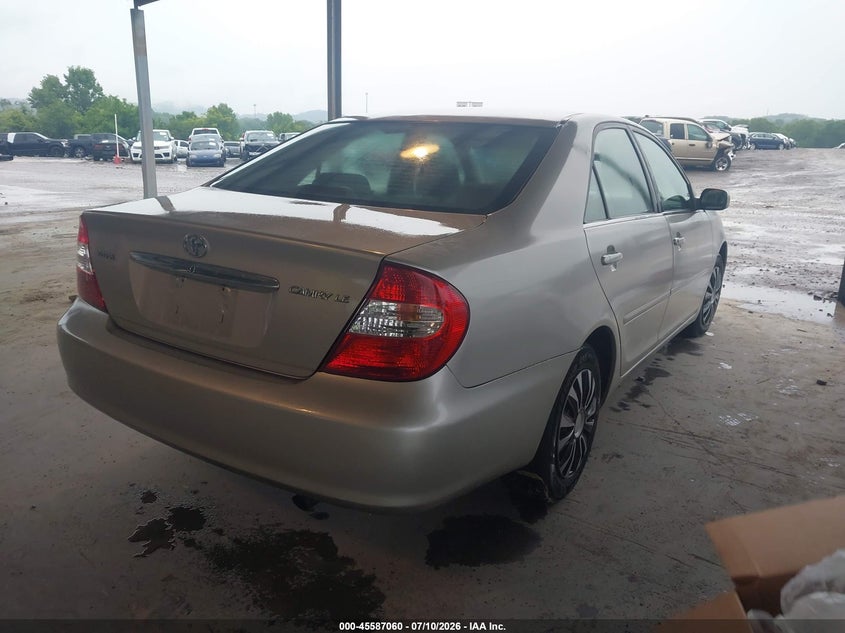 2002 TOYOTA CAMRY auction photo 4