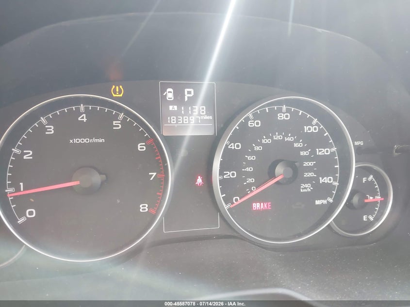 2014 SUBARU OUTBACK auction photo 7