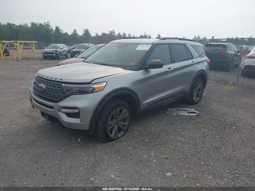 Vin: 1fmsk8dh1mgb38270, lot: 46085455, ford explorer xlt 20212