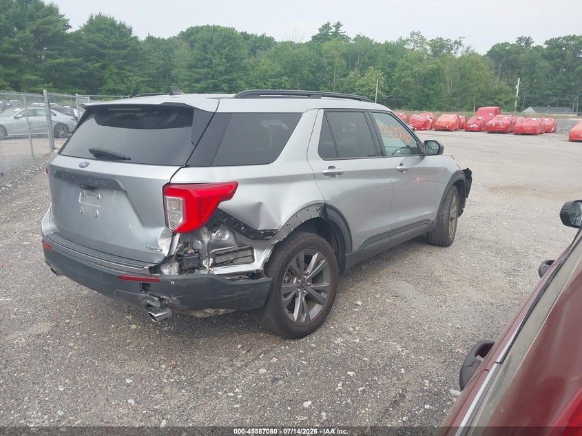 Vin: 1fmsk8dh1mgb38270, lot: 46085455, ford explorer xlt 20214