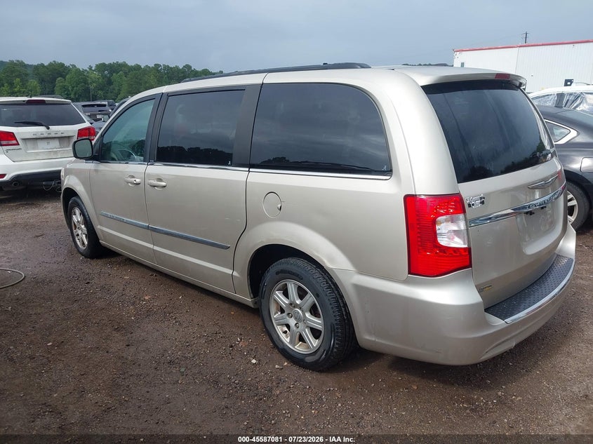 Vin: 2c4rc1bg3cr345063, lot: 46085456, chrysler town & country touring 20123
