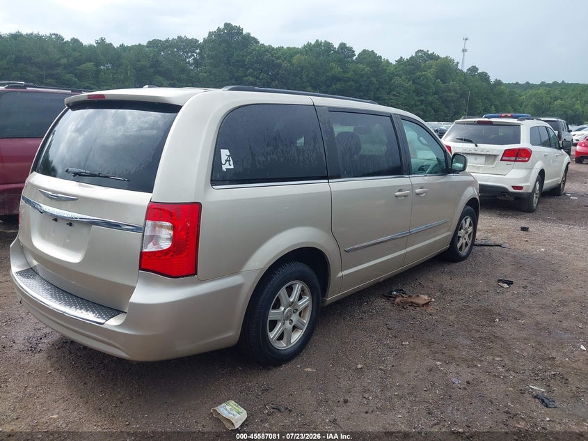 Vin: 2c4rc1bg3cr345063, lot: 46085456, chrysler town & country touring 20124