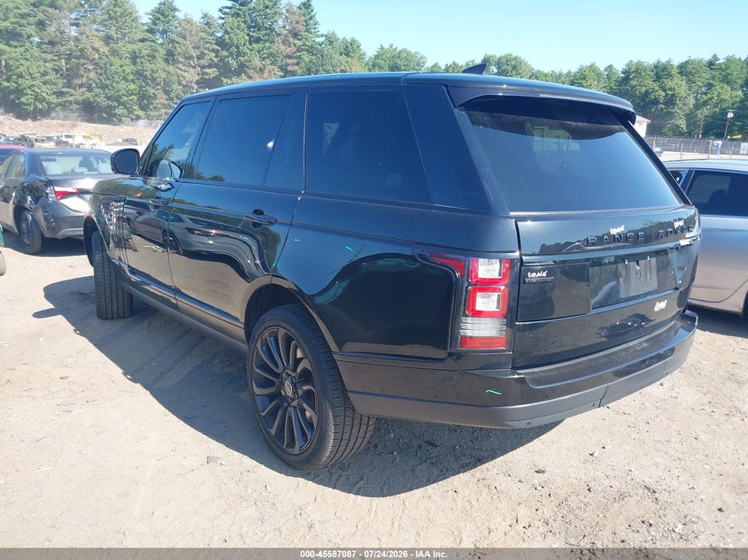 Vin: salgs5fe4ha323555, lot: 46085462, land rover range rover 5.0l v8 supercharged 20173