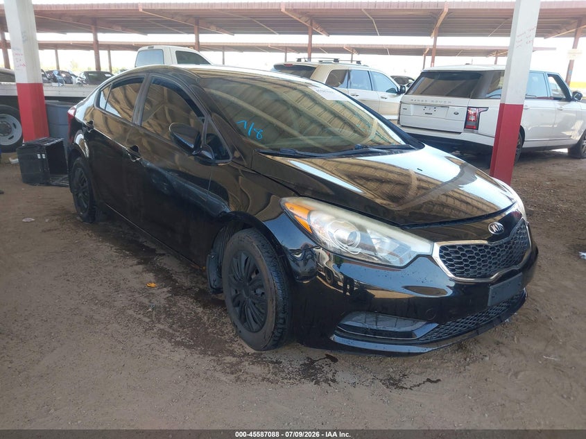 Vin: knafk4a67e5163704, lot: 46085463, kia forte lx 20141