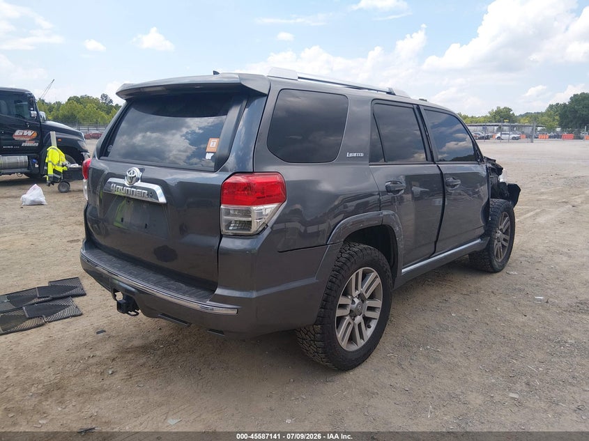 Vin: jtebu5jr6c5087204, lot: 46085516, toyota 4runner limited 20124