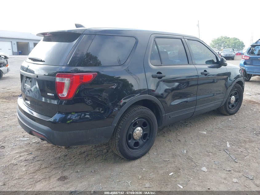 Vin: 1fm5k8ar7hgc86858, lot: 46085527, ford utility police interceptor 20174