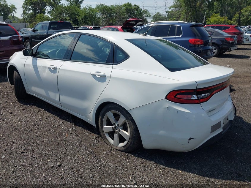 Vin: 1c3cdfbb3fd140925, lot: 46085530, dodge dart sxt 20153