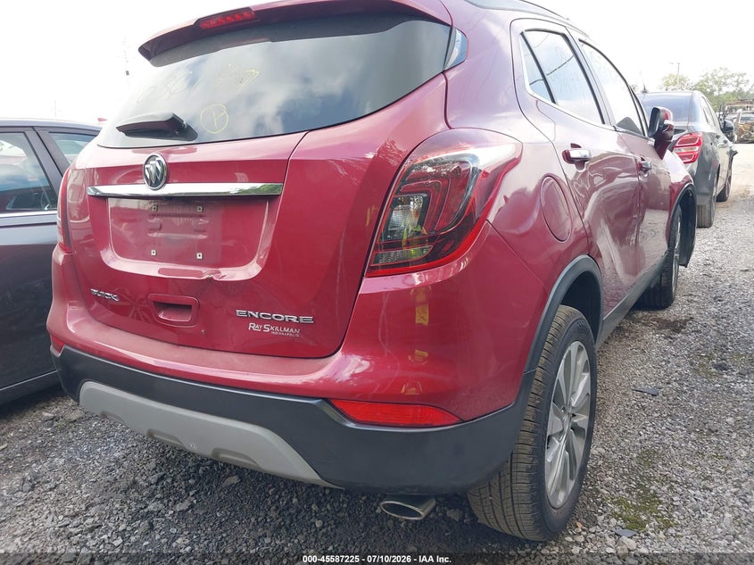 Vin: kl4cjasb2hb036149, lot: 46085600, buick encore preferred 20174