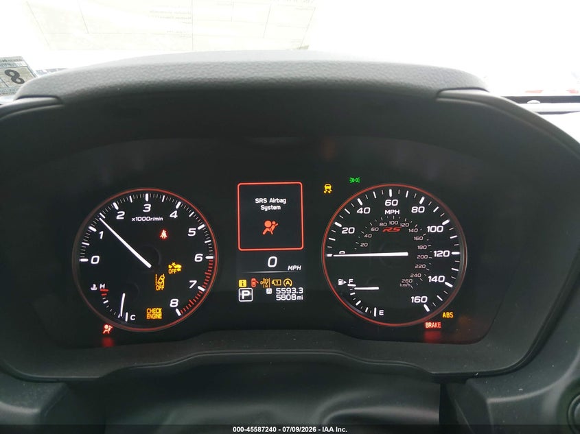 2025 SUBARU IMPREZA auction photo 7