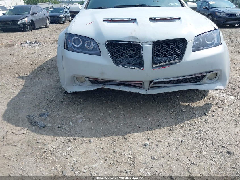2008 Pontiac G8 Gt VIN: 6G2EC57Y68L140481 Lot: 45587246